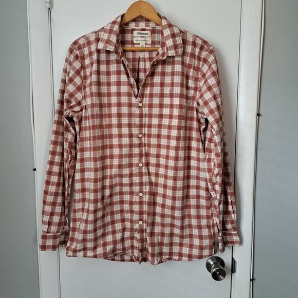 Goodthreads Other - GOODTHREADS Maroon Plaid Button Down Long Sleeve Men's Large Tall